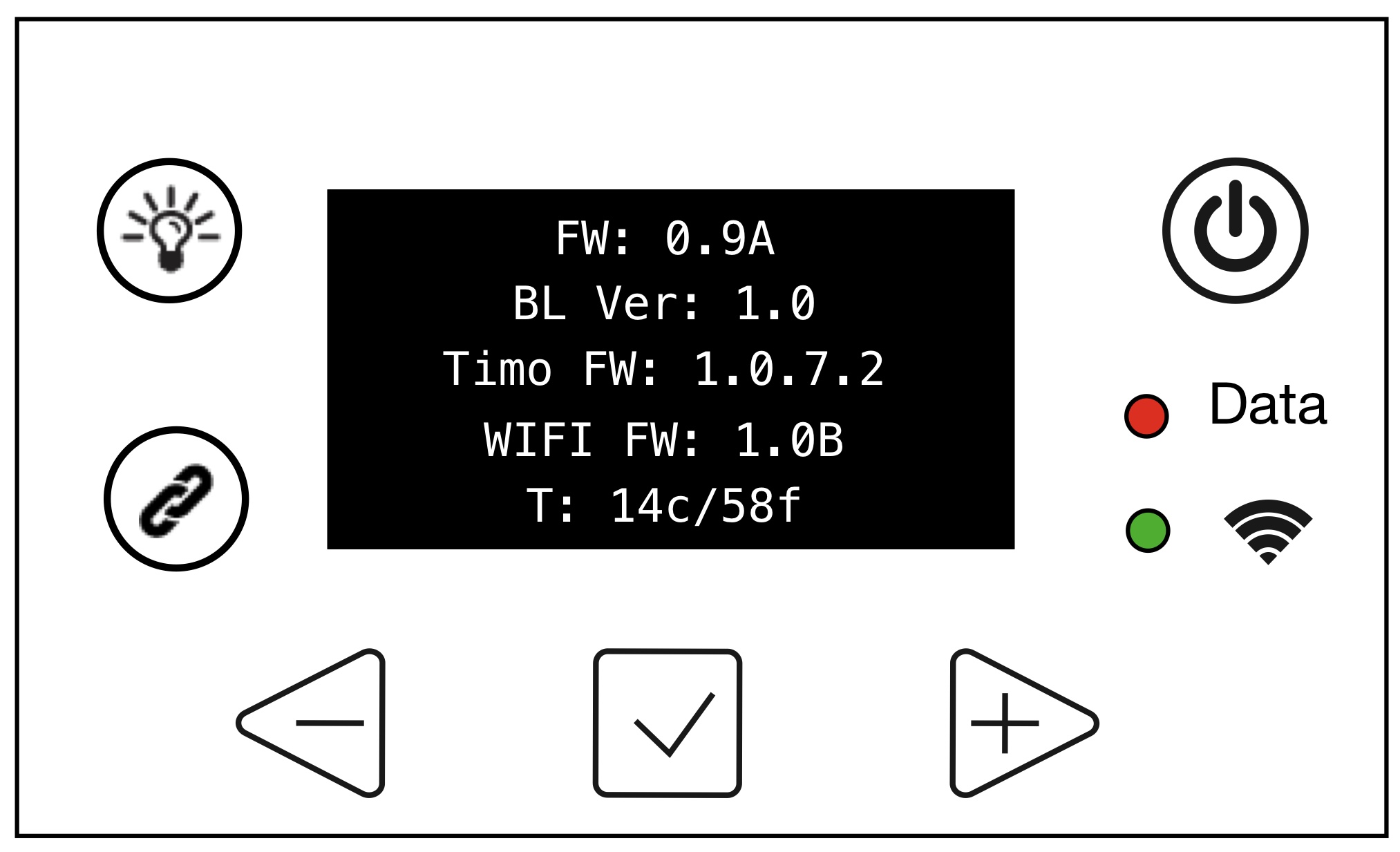 Firmware Status Screen